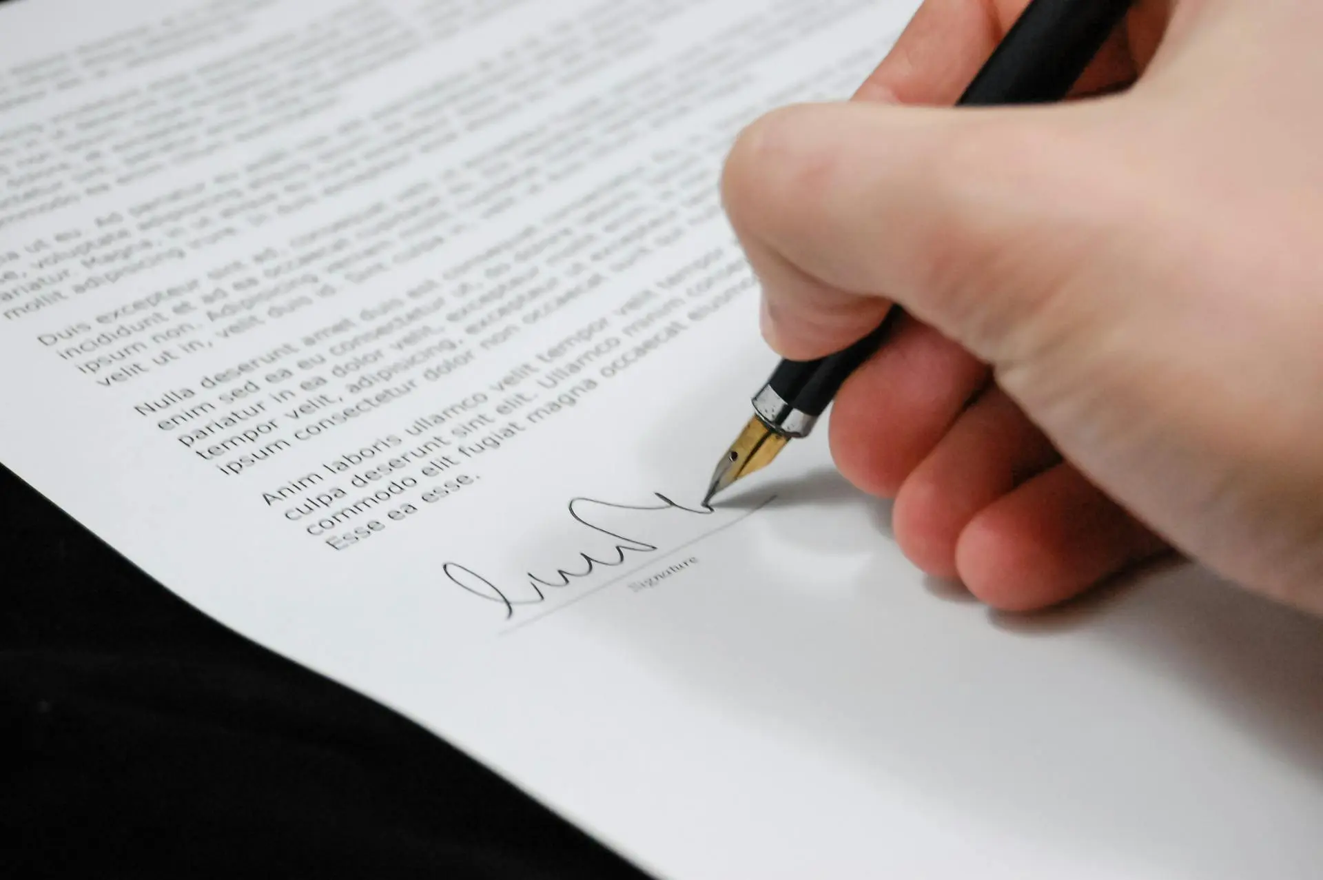 Firma de herencia