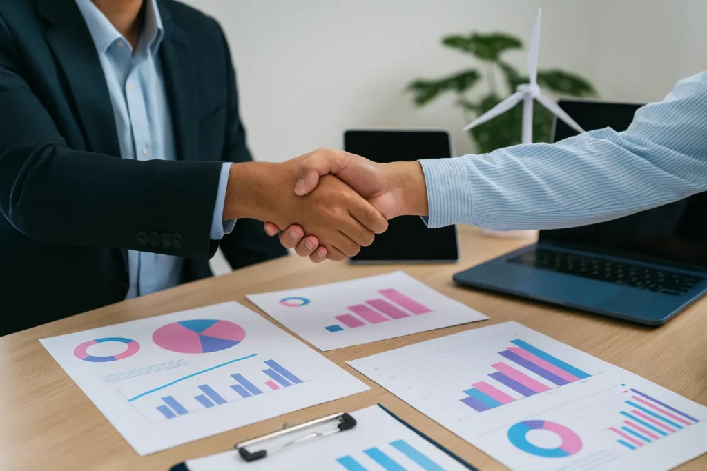 Firma de negocios e inversión