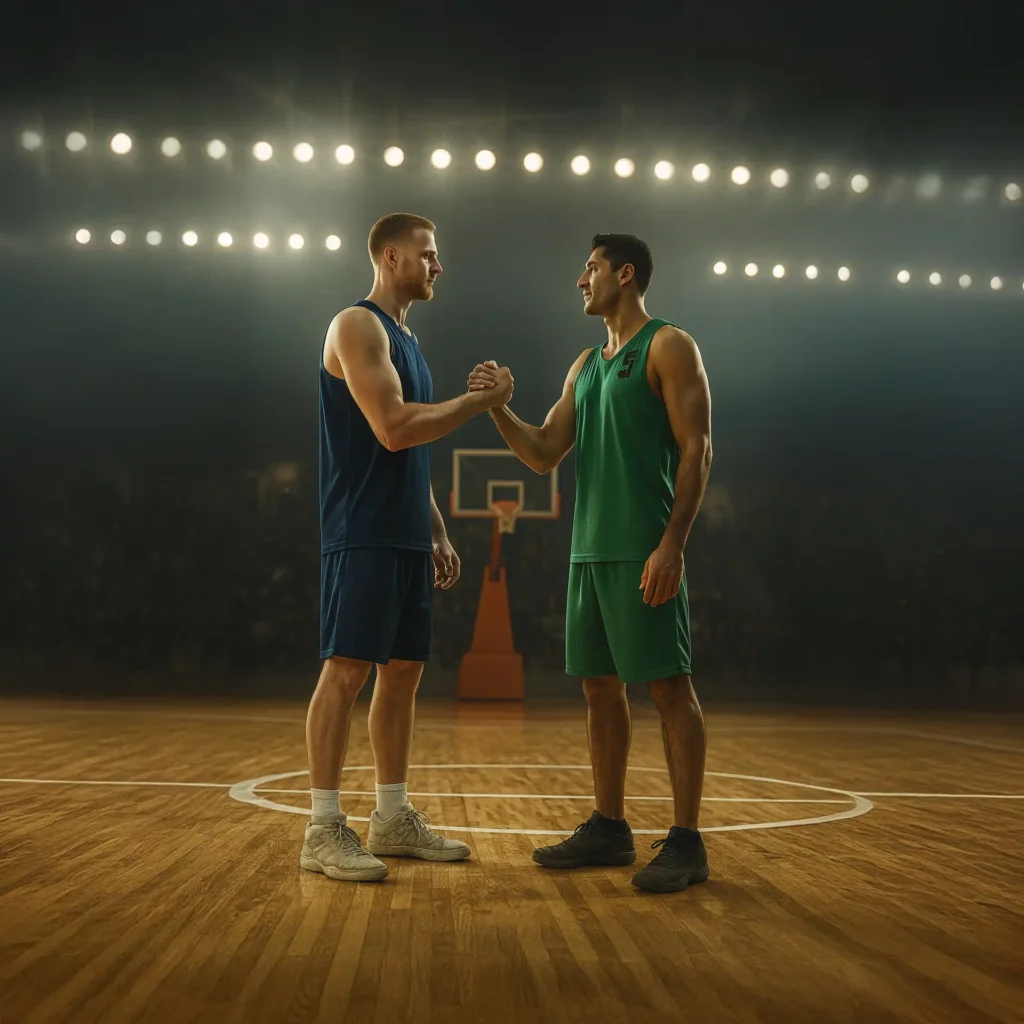 Jugadores de basket